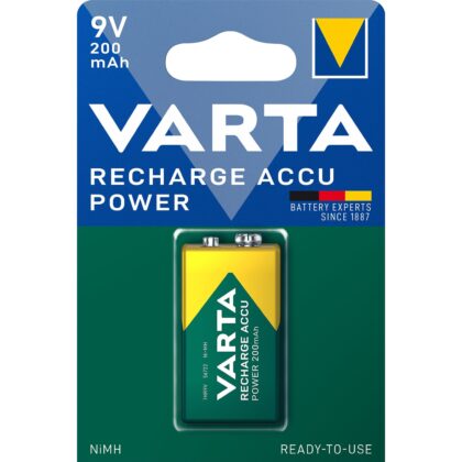 VARTA Batterij RECHARGE ACCU POWER - 9V - 8