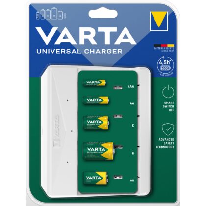 VARTA Universal Charger AA/AAA/C/D/9V 57658.101.401