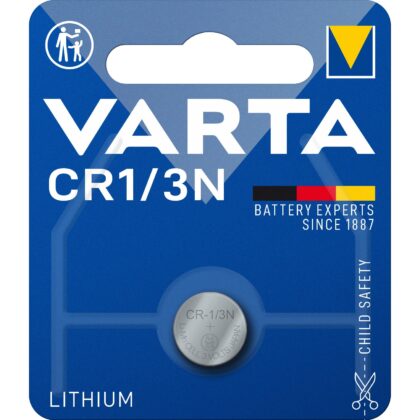 VARTA Knoopcelbatterij LITHIUM - CR1/3N - 3V 170mAh - blister 1 stuk 6131.101.401