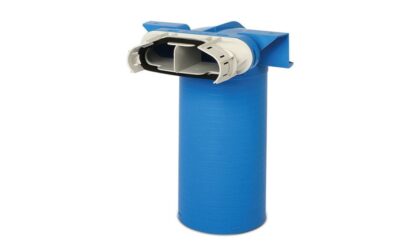 VENT-AXIA VCH 250 132 - Ventielcollector - 132x52 Ø125 - H=250 - 90° + huls - COMAIR ** 2005000311