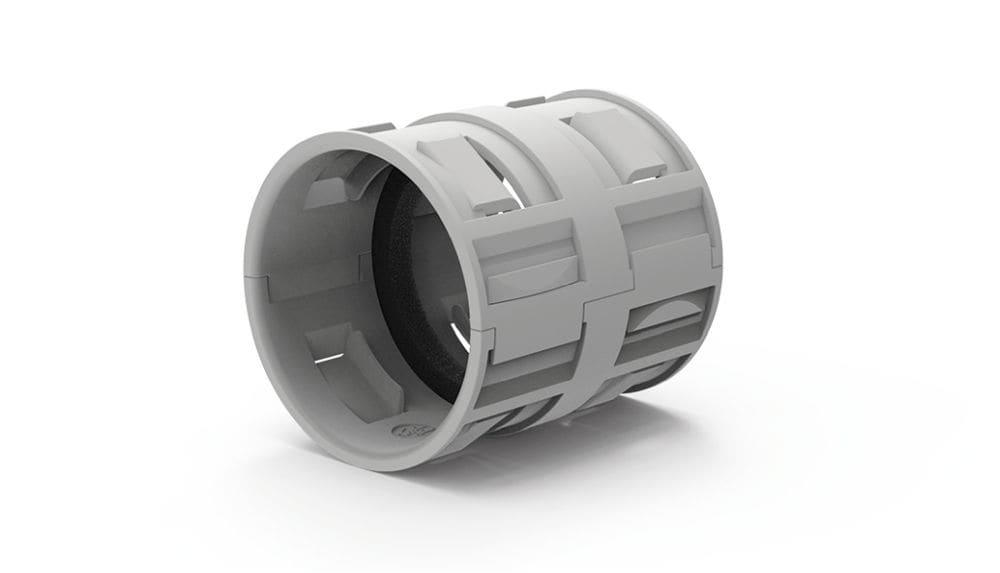 VENT-AXIA Uniflexplus+ koppelstuk met afdichtringen Ø69mm** 2005000492