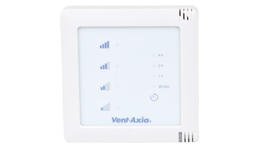 VENT-AXIA SSU-B: voeding door 2xAAA batterijen