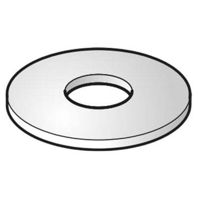 VERGOKAN Vlakke sluitring (DIN 9021)