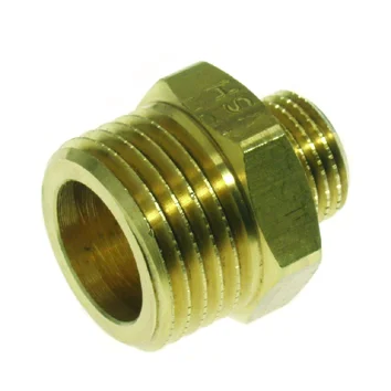 VSH Draadverloopnippel messing 1" x 1/2" MM VSH D1104 0411378