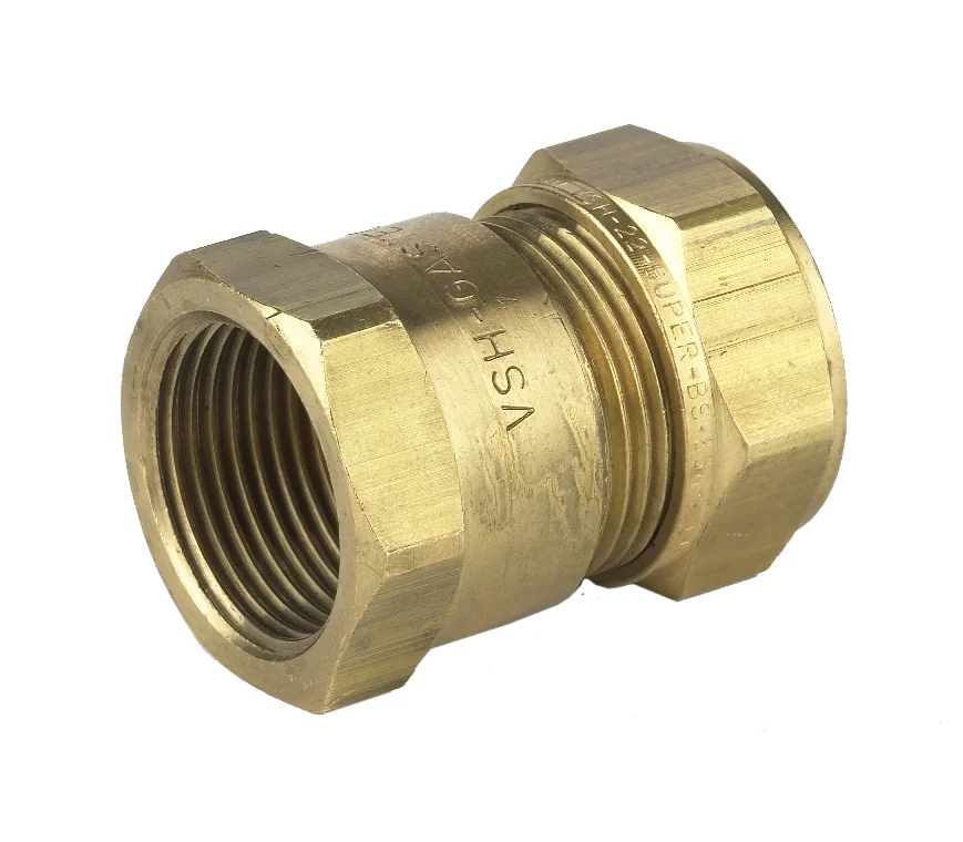 VSH Knelovergangsstuk messing 15mm x 3/8" F (drink)water VSH VSH Super S1204 0862312