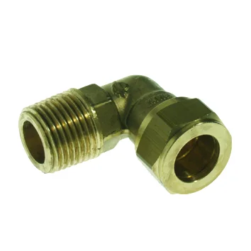 VSH Knelovergangsknie messing 22mm x 1" M (drink)water VSH VSH Super S1212 0864611