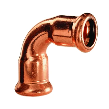 VSH Persbocht koper 76.1mm FF 90° (drink)water VSH XPress Koper 7002A 4800391