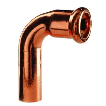 VSH Persinsteekbocht koper 88.9mm MF 90° (drink)water VSH XPress Koper 7001A 4800521