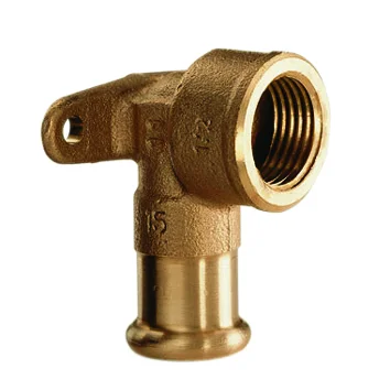 VSH Brons pressfitt.muurplaat90 3/4Fx22 VSH code 6472G 4800906