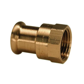 VSH Persovergangsstuk brons 28mm x 1" F (drink)water VSH XPress Koper 6270G 4801379