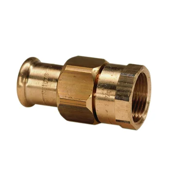 VSH Pers-3-delige koppeling brons 15 x 3/4" F (drink)water VSH XPress Koper 6330G 4802743