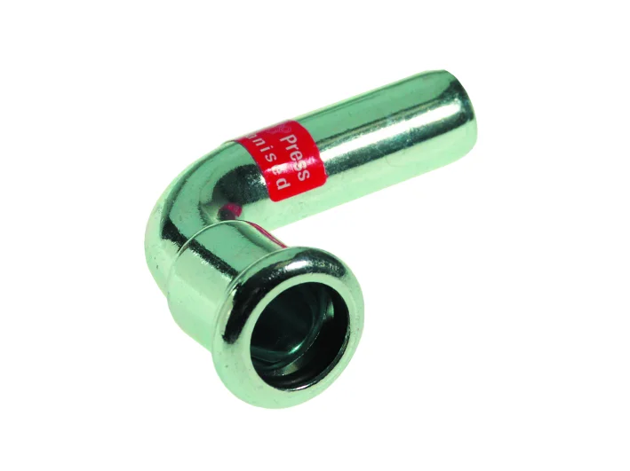 VSH Persinsteekbocht staal 28mm MF 90° verwarming VSH XPress Staalverzinkt C1411 6201668