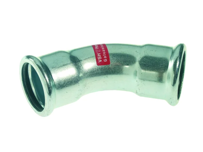 VSH Persbocht staal 35mm FF 45° verwarming VSH XPress Staalverzinkt C1413 6201745