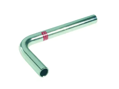 VSH Pasbocht staal 28mm 90° VSH XPress Staalverzinkt C1425 6201888