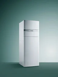 Vaillant Gesloten condensatievloercombiketel Vaillant ecoCOMPACT VCC 206 cv 20 kW ww 24.5 kW met boiler 141 liter 0010014633