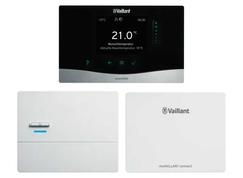 Vaillant Ruimteklokthermostaat Vaillant sensoHOME klasse I modulerend VRT 380f/2 0010035733