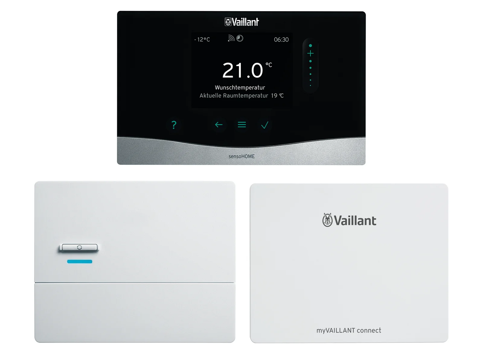 Vaillant Ruimteklokthermostaat Vaillant sensoHOME klasse I modulerend VRT 380f/2 0010035733