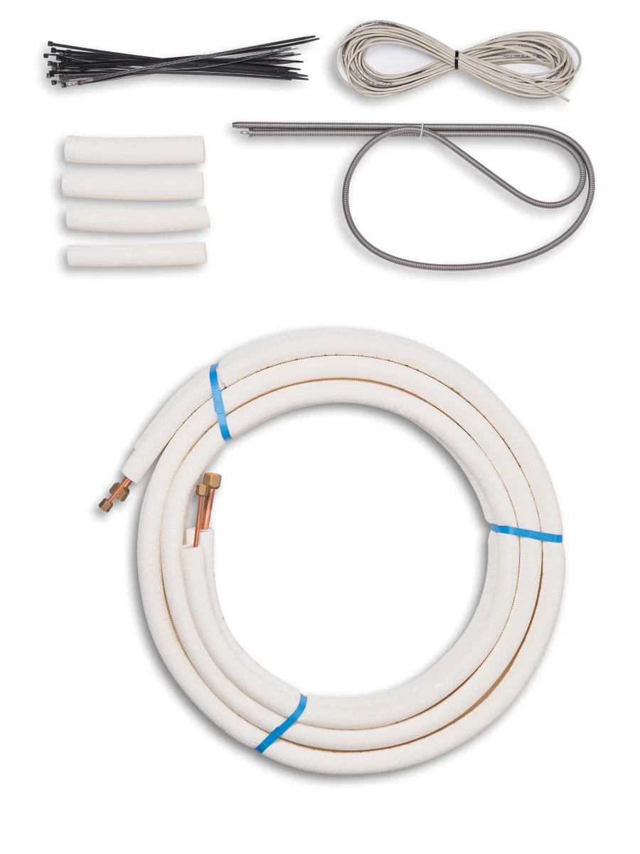 Vaillant Dubbel geisoleerde koelleiding 1/4 - 1/2 rol 5m modbus kabel vaillant (ex 0020250307) 0010039725