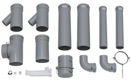Vaillant Basis kit 2 wandketels naast elkaar dn 130 vaillant 0020042761