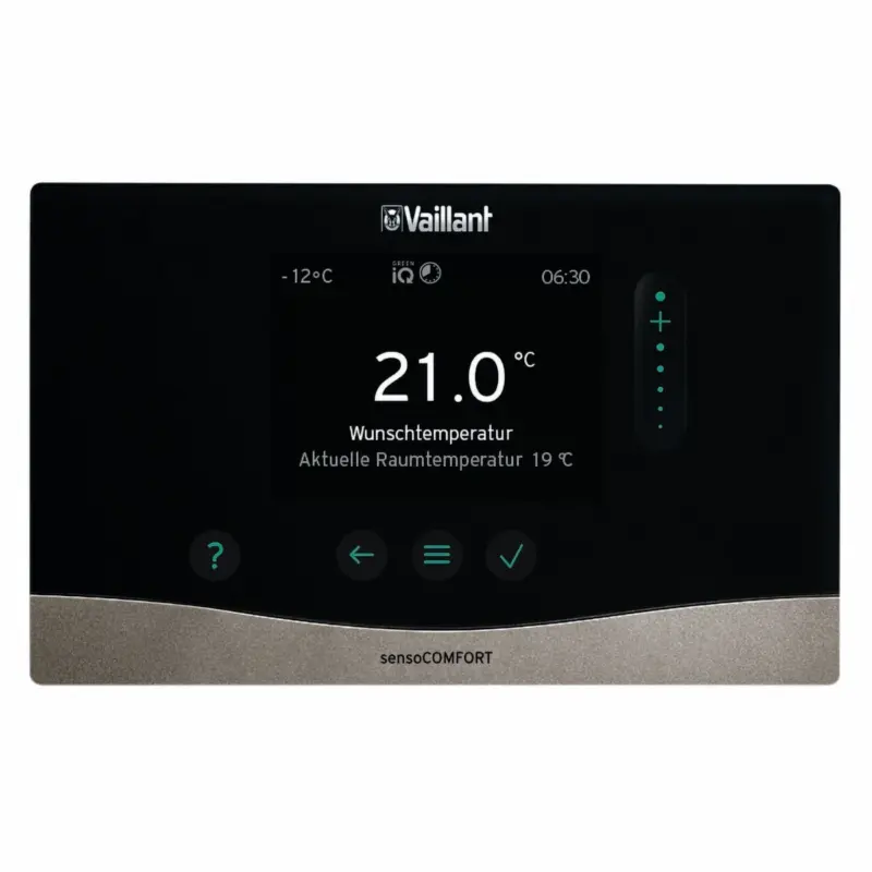 Vaillant Draadloze afstandsbed. sensoCOMFORT VR 92f remote radio vaillant 0020260940