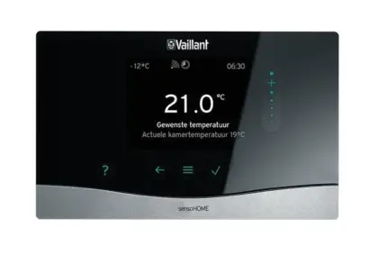 Vaillant Ruimteklokthermostaat Vaillant sensoHOME jaarklok klasse V modulerend VRT 380f 0020260953
