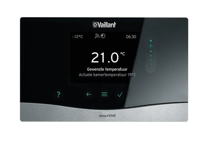 Vaillant Ruimteklokthermostaat Vaillant sensoHOME jaarklok klasse V modulerend VRT 380f 0020260953