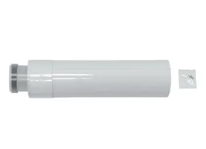 Vaillant Concentrische rookgasbuis Vaillant ecoTEC aluminium/PP 80/125mm 2000mm wit 303205