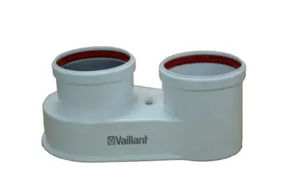 Vaillant Rookgasketeladapter Vaillant turboVIT aluminium parallel / parallel 80mm - 80mm 303818