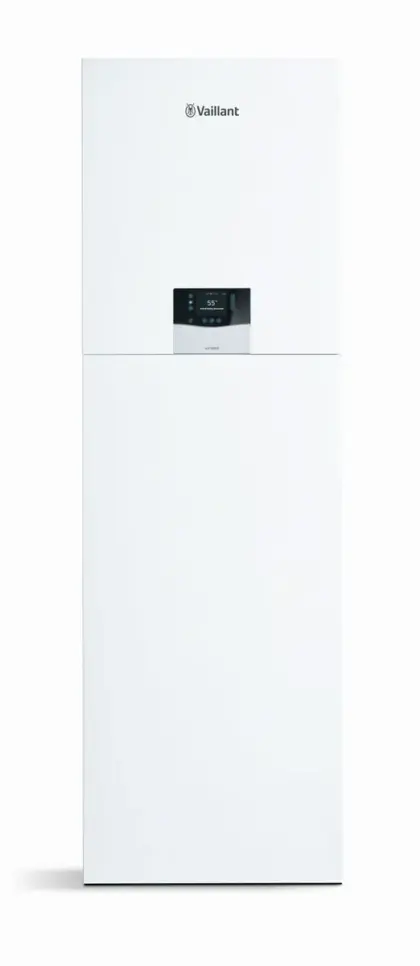 Vaillant Warmtepomp (lucht/water) monobloc Vaillant uniTOWER geschikt voor bijverwarming CV binnenopstelling met boiler 188L 1x220-240V email buffervat