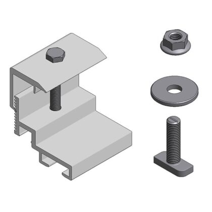 Van der Valk Alu klem power optimizer/micro omvormer - klembereik 28-50mm 721581