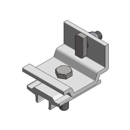 Van der Valk Alu montageklem 50mm voor cross-rail Side++ met Side++ profiel 724053