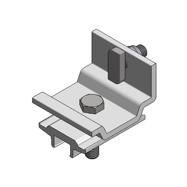 Van der Valk Alu montageklem 50mm voor cross-rail Side++ met Side++ profiel 724053