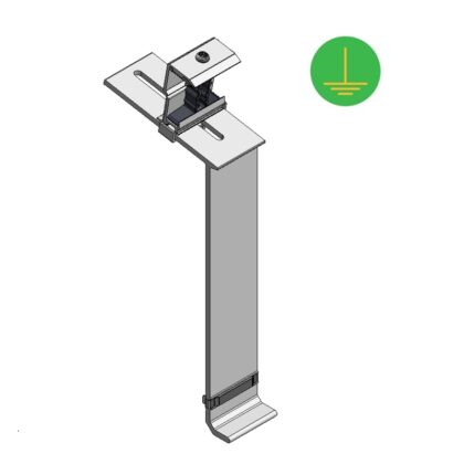 Van der Valk Alu paneelondersteuning achtervoet ValkPro+ (staander) 724730