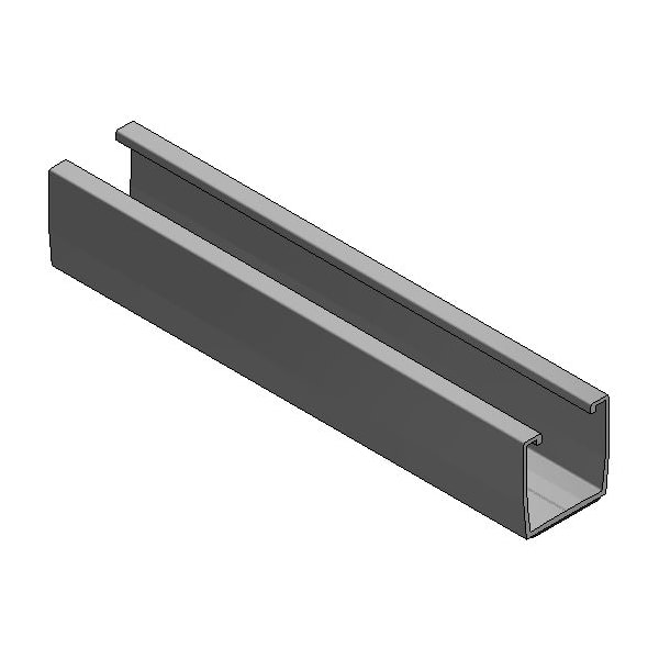 Van der Valk Alu trapezium profiel L=280mm - hart-op-hartmaat kronen 150-190mm + EPDM 7269280