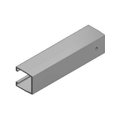 Van der Valk Alu profiel voor stalen golfplaten L=220mm - hart-op-hartmaat kronen 75-177mm 7270220