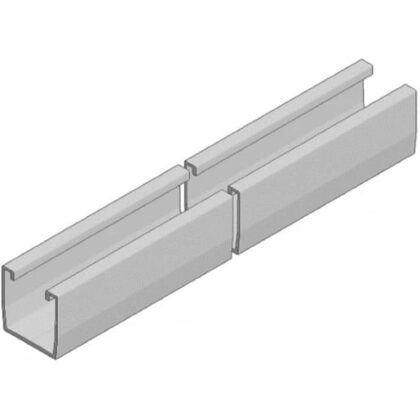 Van der Valk Alu. Trapeziumprofiel - zonneschans - L=2400mm 7272400