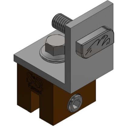 Van der Valk S-5-B Mini felsnaadklem dubbelgevouwen koperen fels 727772
