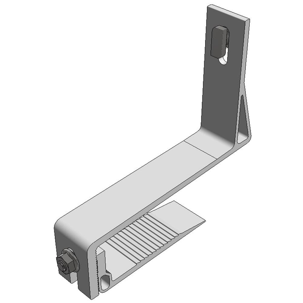 Van der Valk Alu Slimline dakhaak 35-59mm - verstelbaar + hamerkopbout + kraagkartelmoer 729540