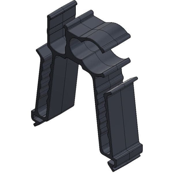 Van der Valk Kst. multi-kabel- en connectorclip voor dakdrager ValkPro+ 732012
