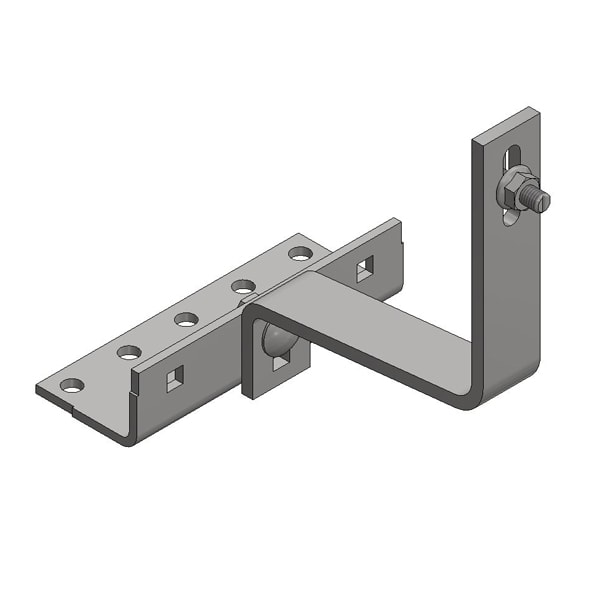 Van der Valk RVS Strongline dakhaak - 3x adjustable + hamerkopbout + kraagkartelmoer 747844