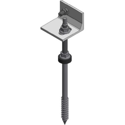 Van der Valk Rvs Boltline stokschr M10x250 L-adapt hk 747897