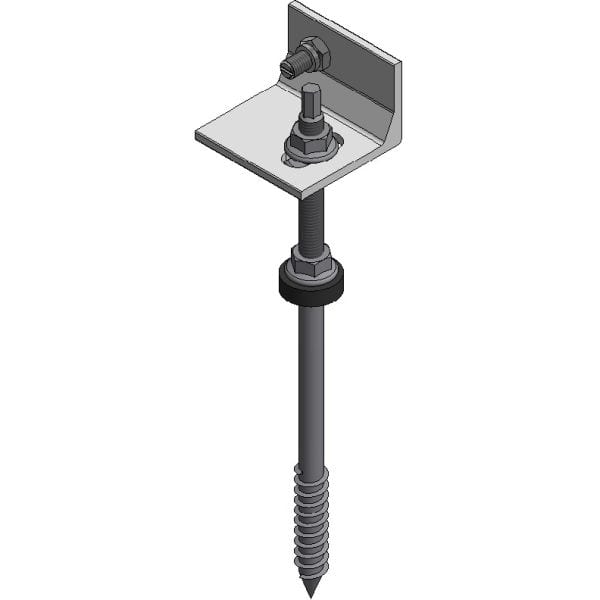 Van der Valk Rvs Boltline stokschr M10x250 L-adapt hk 747897