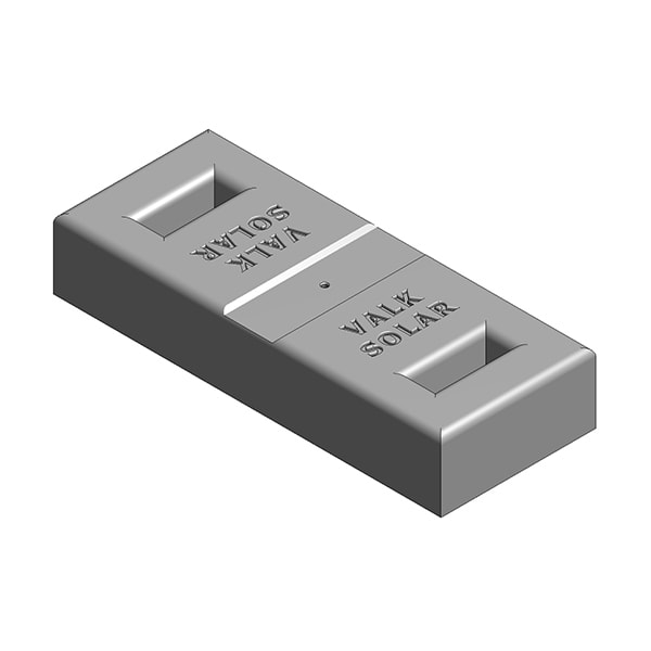Van der Valk Betonnen massa blok 20kg 750520