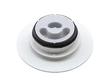 Vasco Toe-/afvoerventiel Vasco EasyFlow Ø125mm rond wit Smiley 2.0 11VE30320