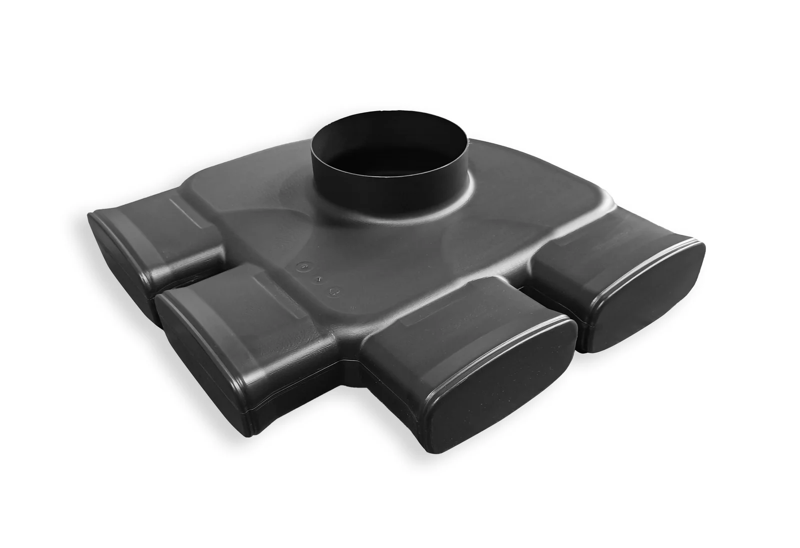 Vasco Verdeelbox ventilatie Vasco EasyFlow Ø125mm kunststof 125mmmm Ovaal 11VE40312