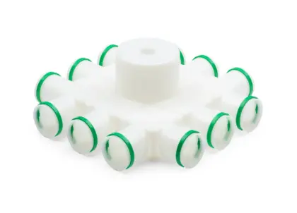 Vasco Verdeler inbouw 12 aansluitingen 75mm - d: 160mm antistatisch - easyflow betonstortsysteem vasco 11VE40351