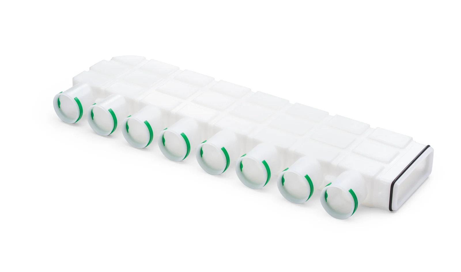 Vasco Verdelerbalk inbouw 8 aansluitingen 75mm antistatisch - easyflow betonstortsysteem vasco 11VE40353