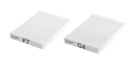 Vasco Groffilter en fijnstoffilter G4/F7 Vasco 186x495x20mm 11VE50311