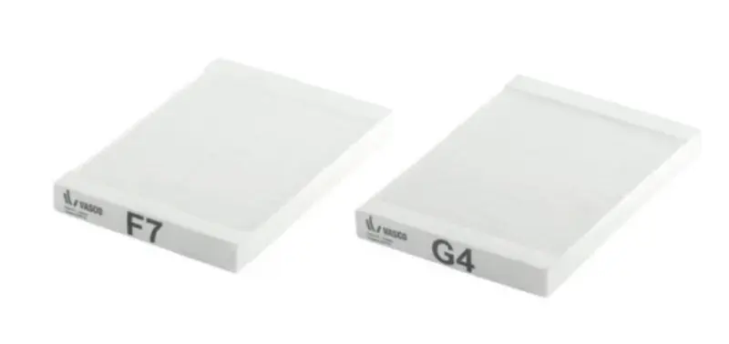 Vasco Groffilter en fijnstoffilter G4/F7 Vasco 186x495x20mm 11VE50311