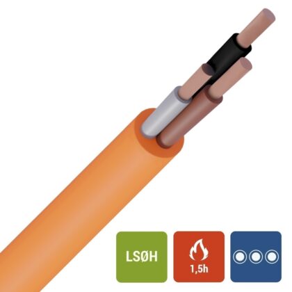 Veiligheidskabel Atox NBN 713-020 RF1H30 oranje 300/500V 3X1